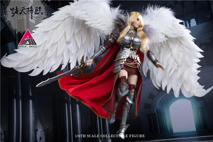 CS-001 1/6 The Advent of the Crowns of the Crown Angels - Queen (wearing the crown) / Running Hair / Casual wear