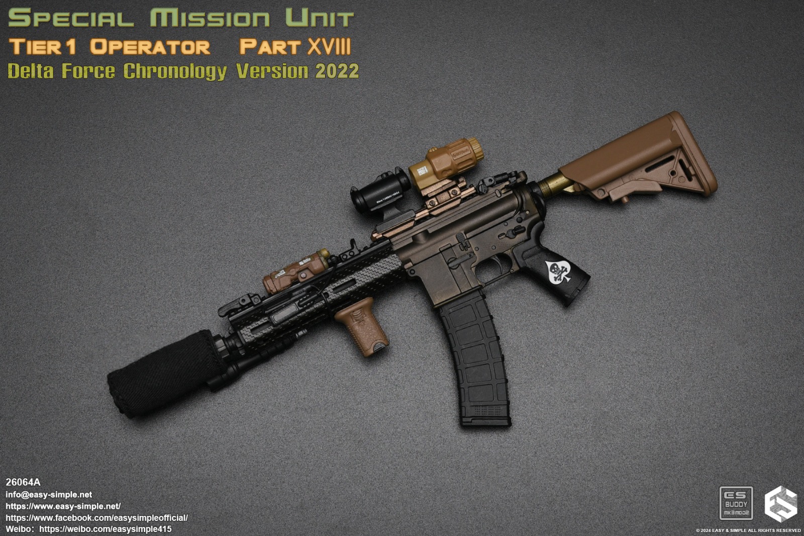 Easy&Simple ES 26064A SMU Tier1 Operator Part XVIII Delta Force Chronology Version 2022