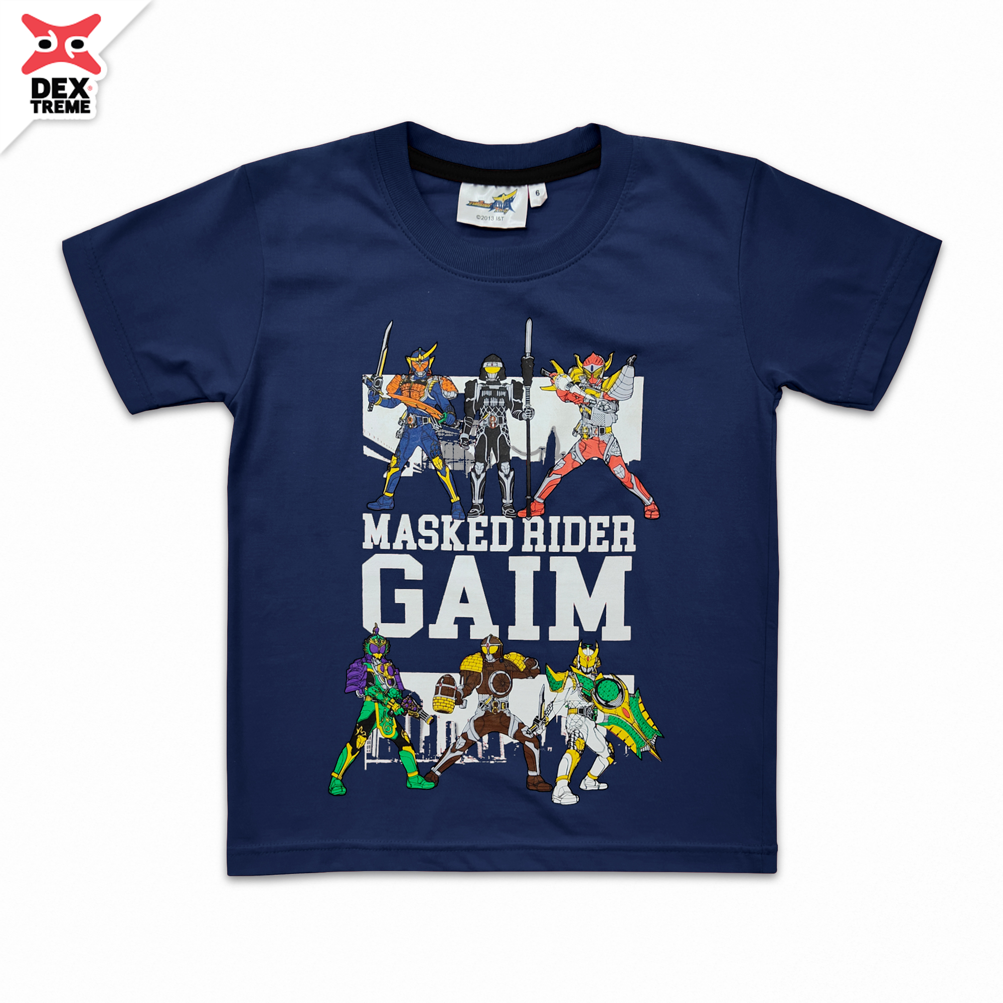 เสื้อยืดเด็ก ลายการ์ตูนมาสค์ไรเดอร์ ไกมุ (T-Shirt Masked Rider Gaim)