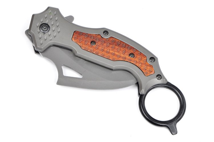 มีดพับ มีดคารัมบิต มีดพก Fox Outdoor Karambit Knife DA106