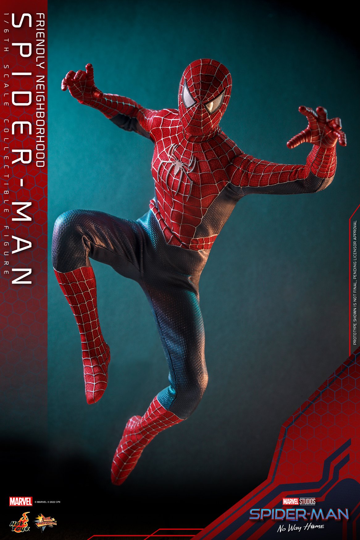 Hot Toys MMS661 1/6 Spider-Man: No Way Home - Friendly Neighborhood Spider-Man