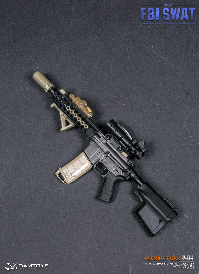 DAMTOYS No.78044 FBI SWAT TEAM AGENT - SAN DIEGO
