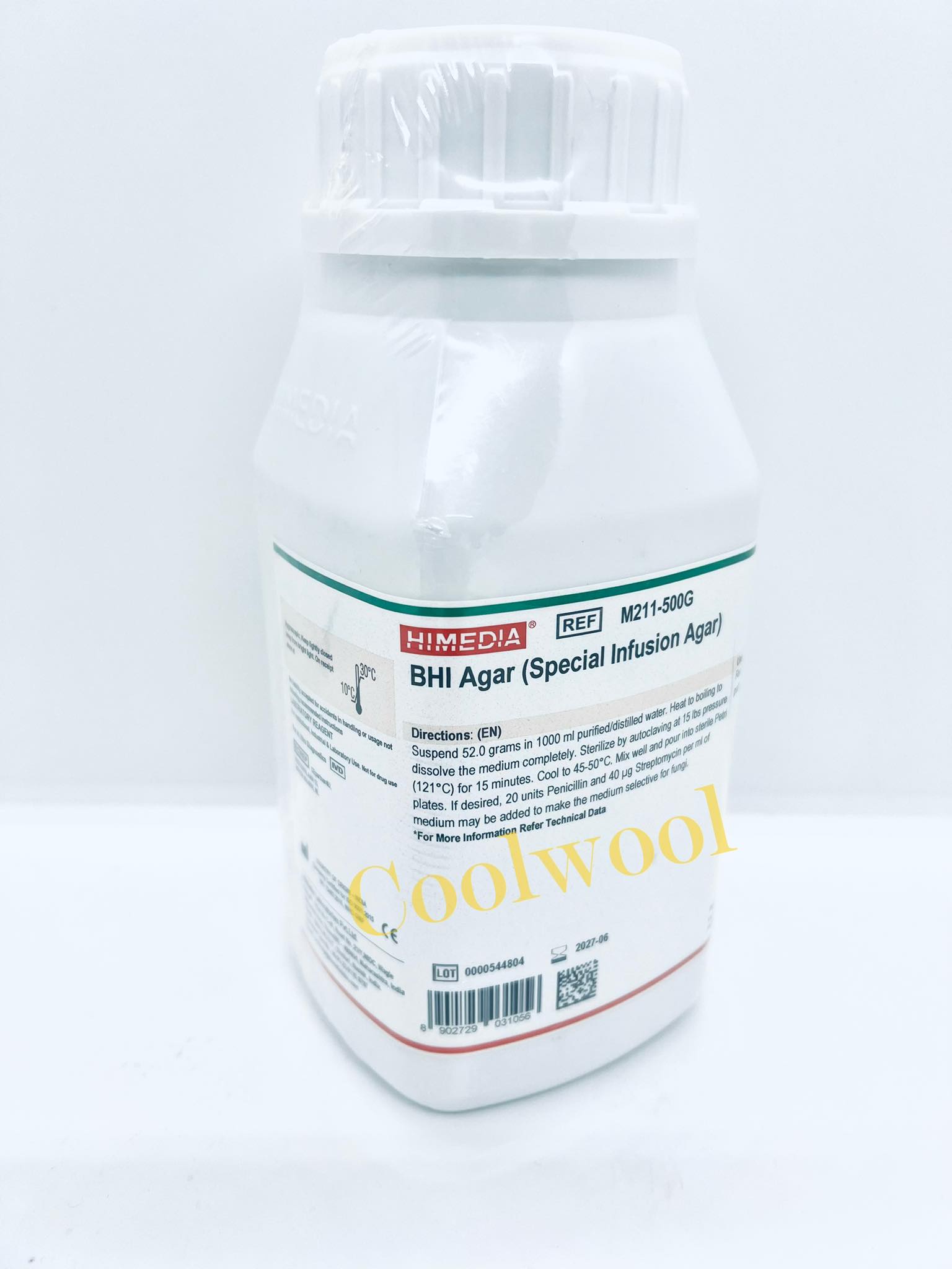 Himedia™BHI AGAR (Brain Heart Infusion Agar), 500 GM