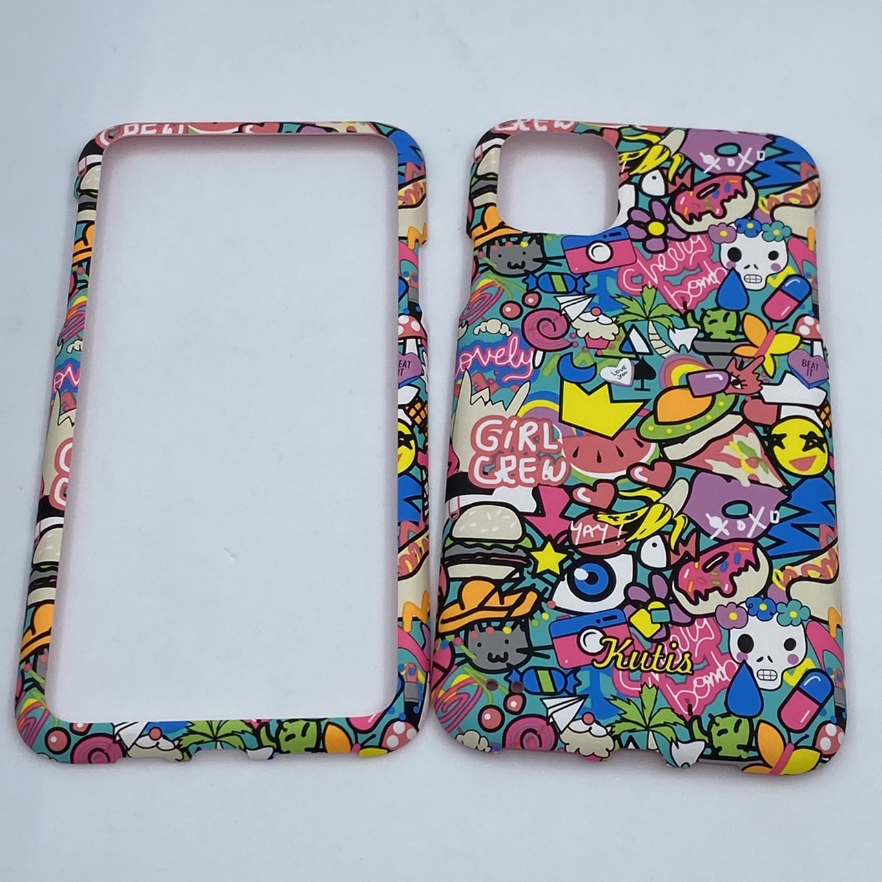 เคสคูทิส(Kutis)เคสไอโฟน11MAX(ลายStreet)มาใหม่ เคสประกบหน้า-หลัง เคสเรืองแสง เคสลายวินเทจ ร้านSuperhero Klongthom