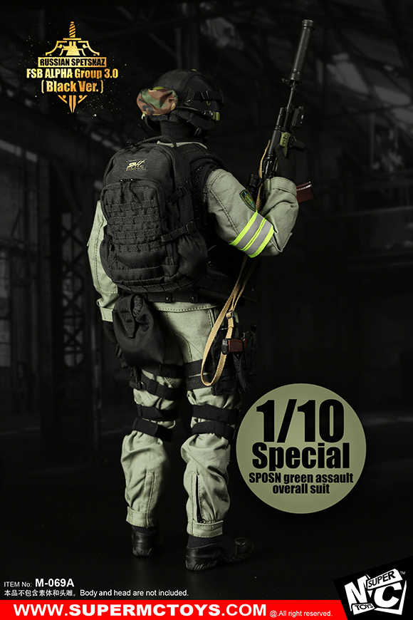 SUPERMCTOYS M-069A / M-69B Russian Spetsnaz - FSB Alfa Group 3.0