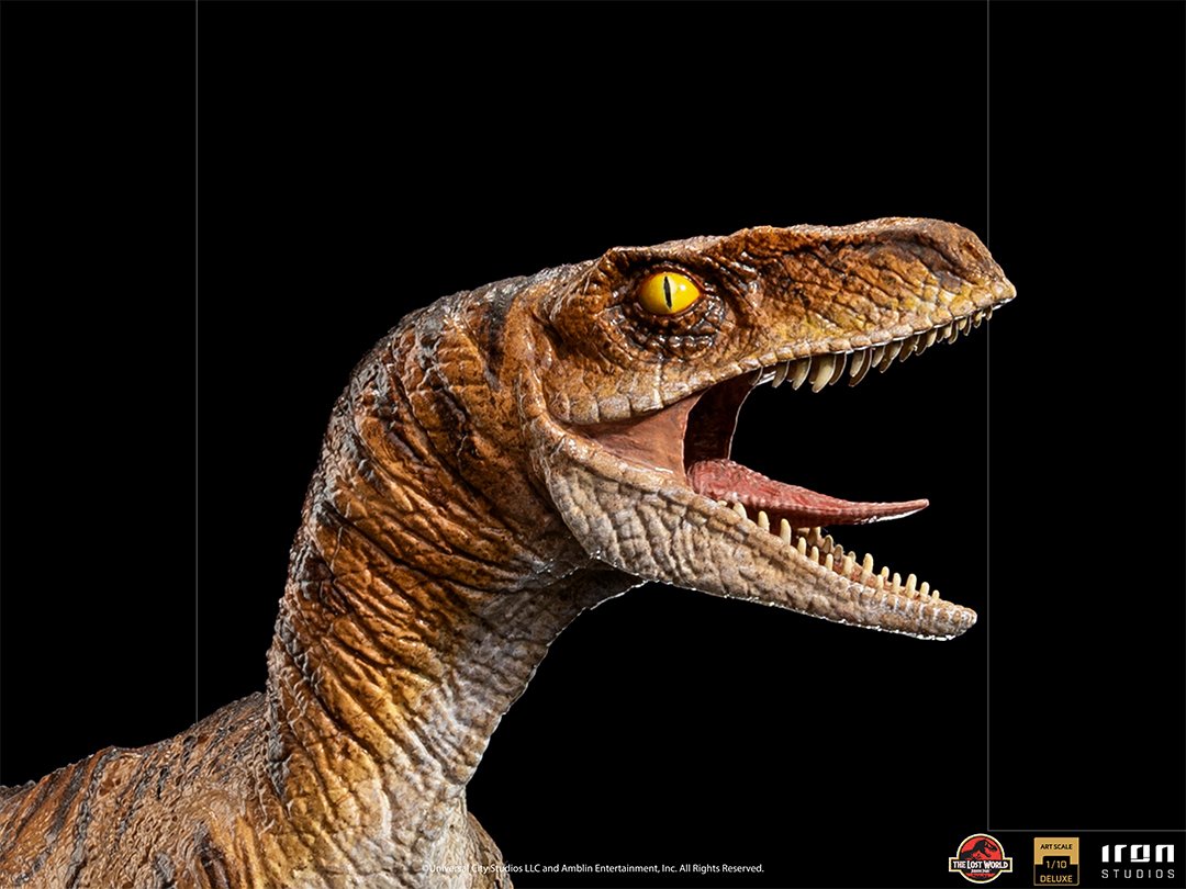Iron Studios Deluxe Art Scale 1/10 The Lost World: Jurassic Park - Velociraptor