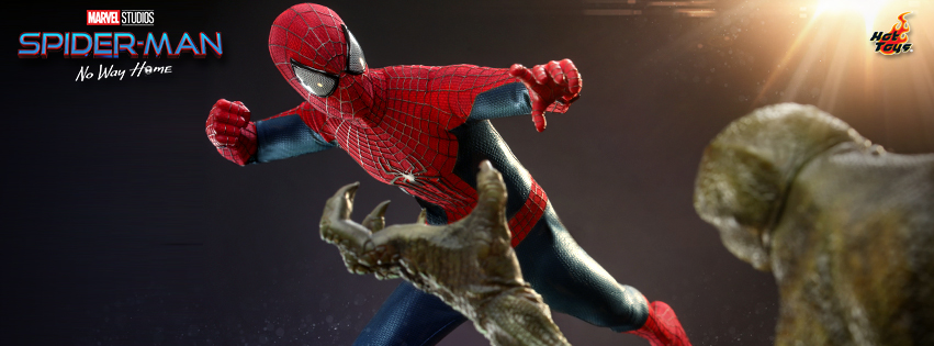 Hot Toys MMS658 1/6 The Amazing Spider-Man 2 - The Amazing Spider-Man + ACS013 1/6 Spider-Man: No Way Home - Lizard Diorama Base