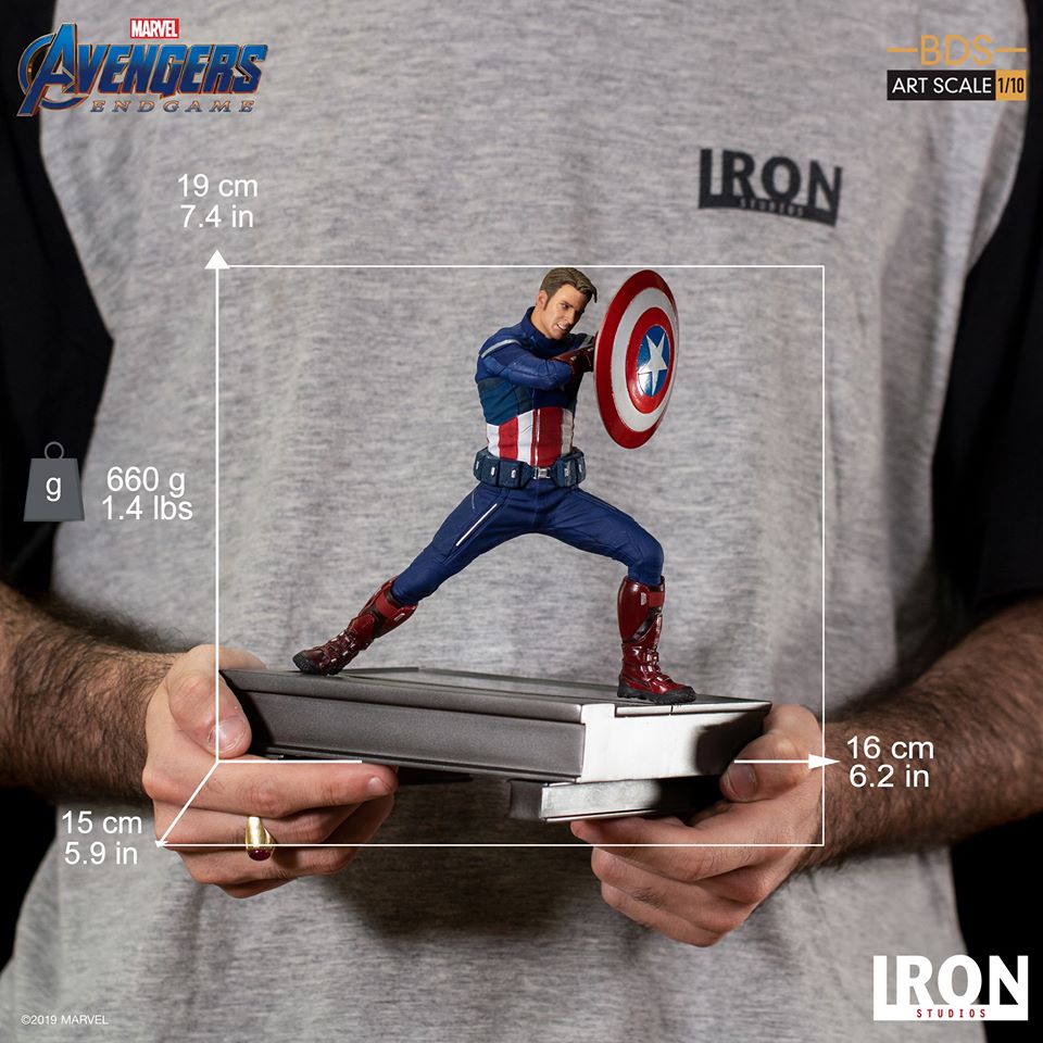 Iron Studios BDS Art Scale 1/10 Avengers: Endgame - Captain America 2023