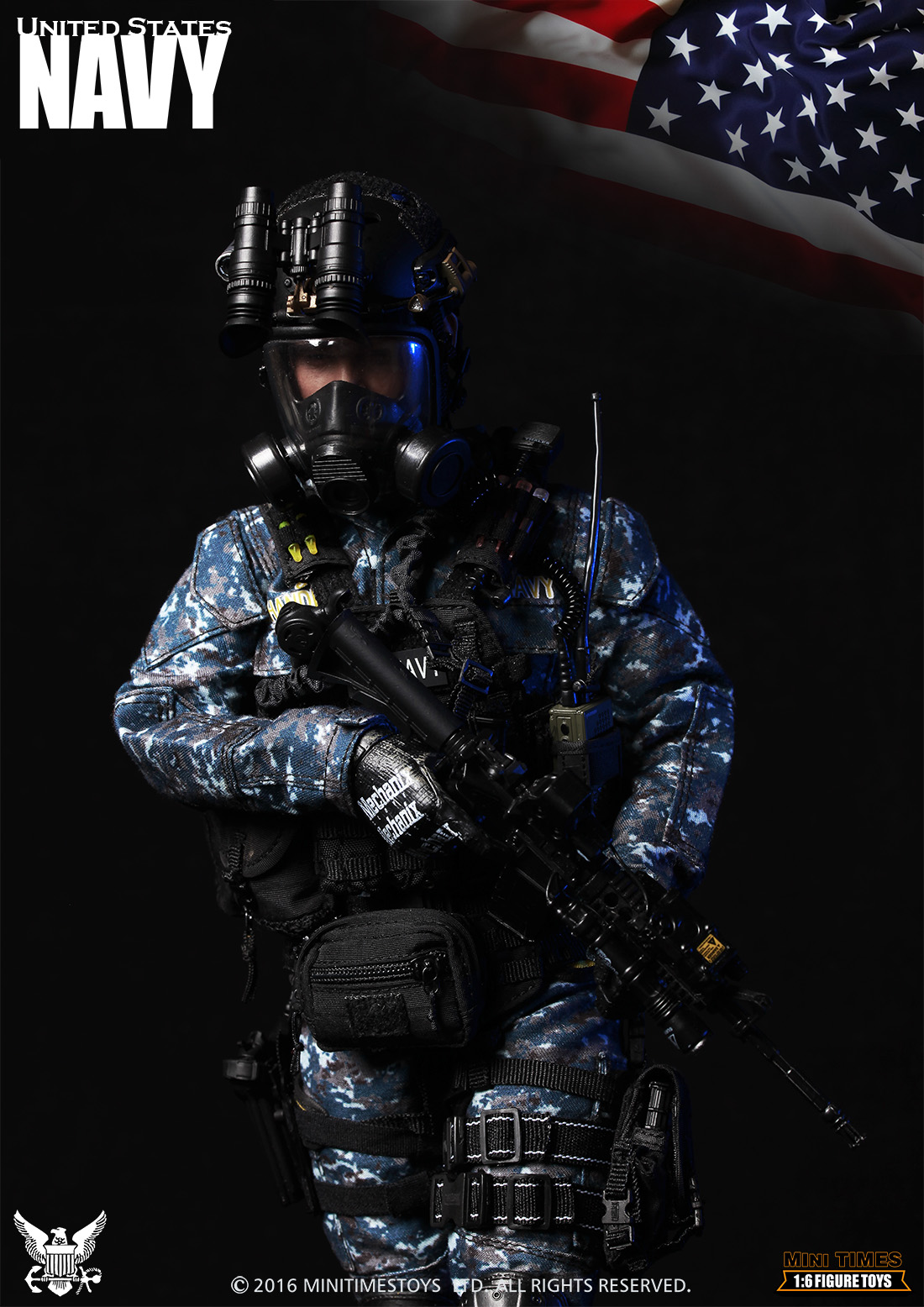 Mini Time M007 United States Navy