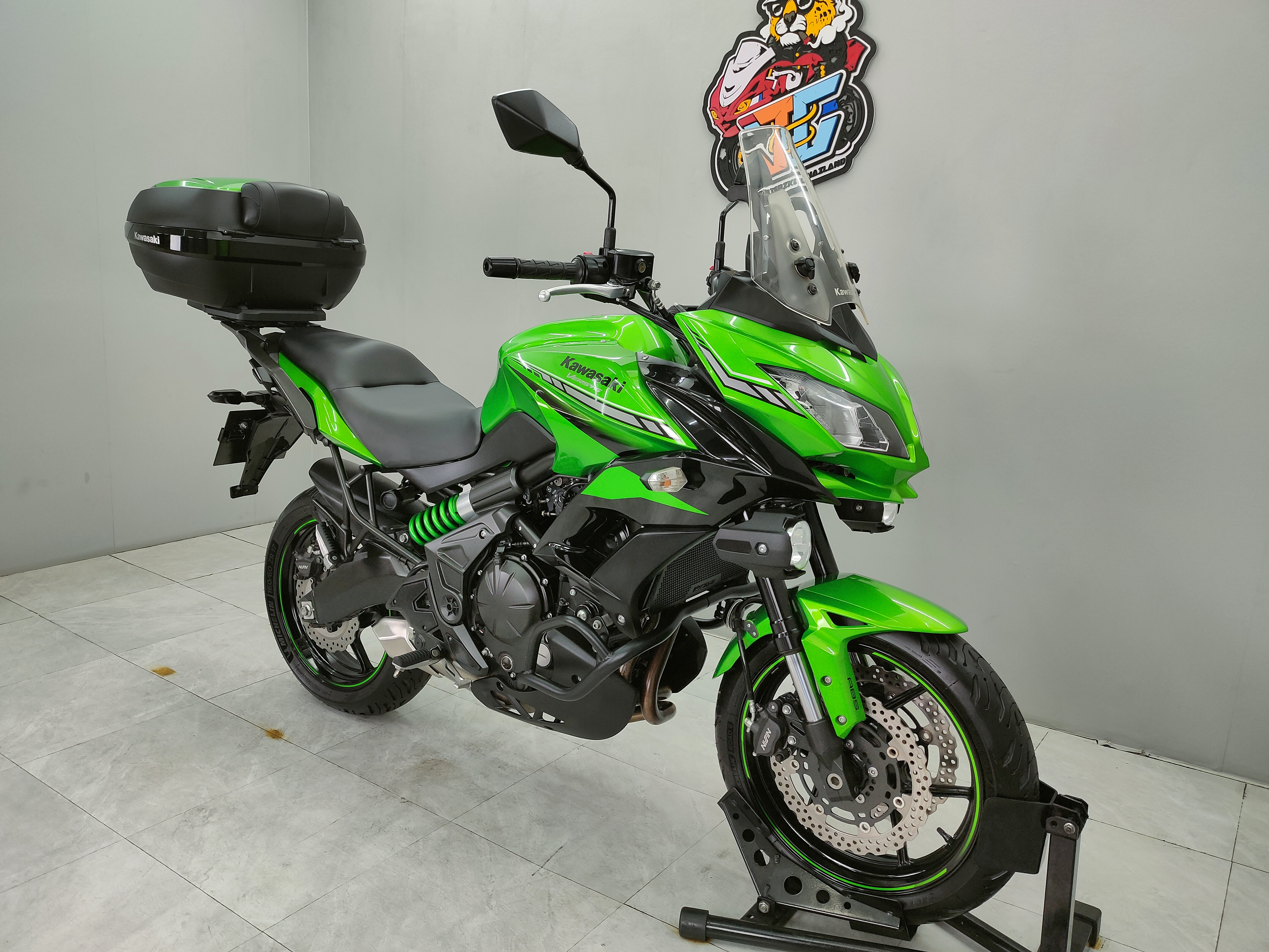 โคตรสวยอ่ะคันนี้.... Kawasaki VERSYS650 ปี 2019 แท้ สภาพแบบว่าไร้ที่ติ 💚