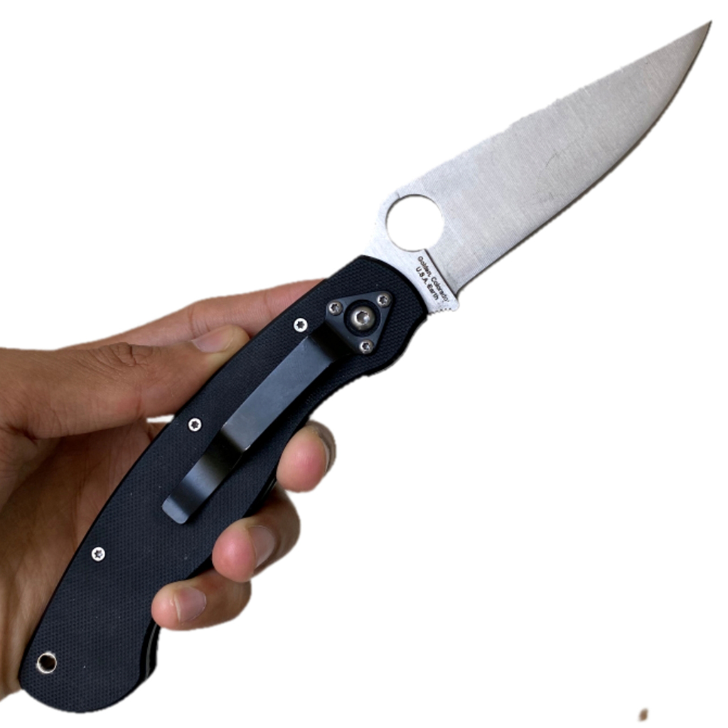 มีดพับ Spyderco CPM-S30V ด้าม Satin G-10 ขนาด 9.4 นิ้ว (24 ซม.)
