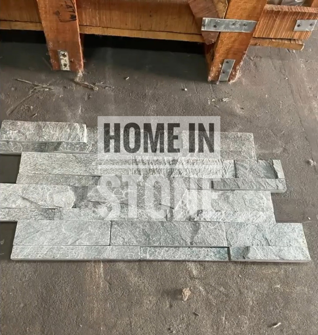 หินธรรมชาติ Silver grey wall panel