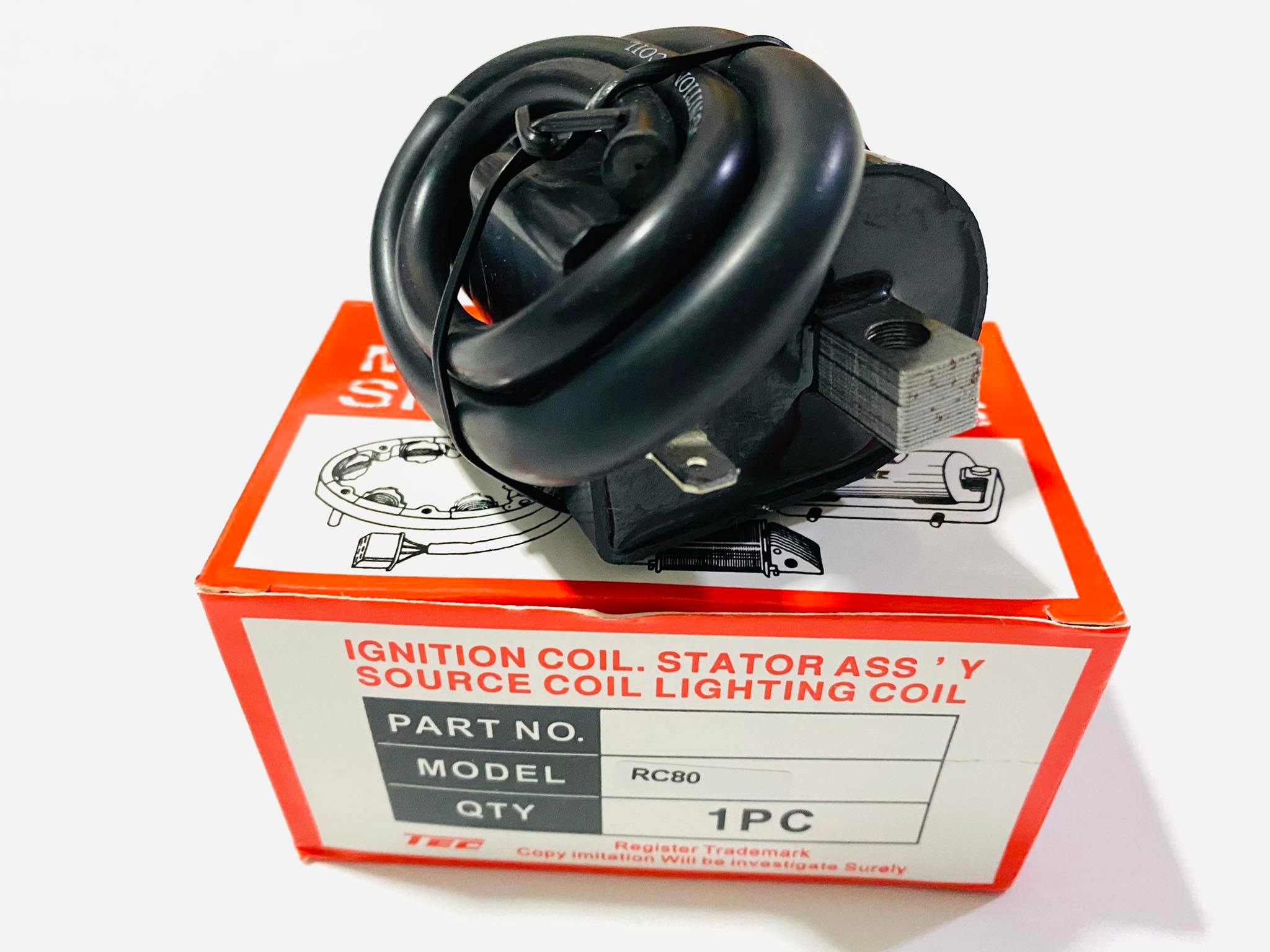 คอยล์ใต้ถังrc80 ตรงรุ่น