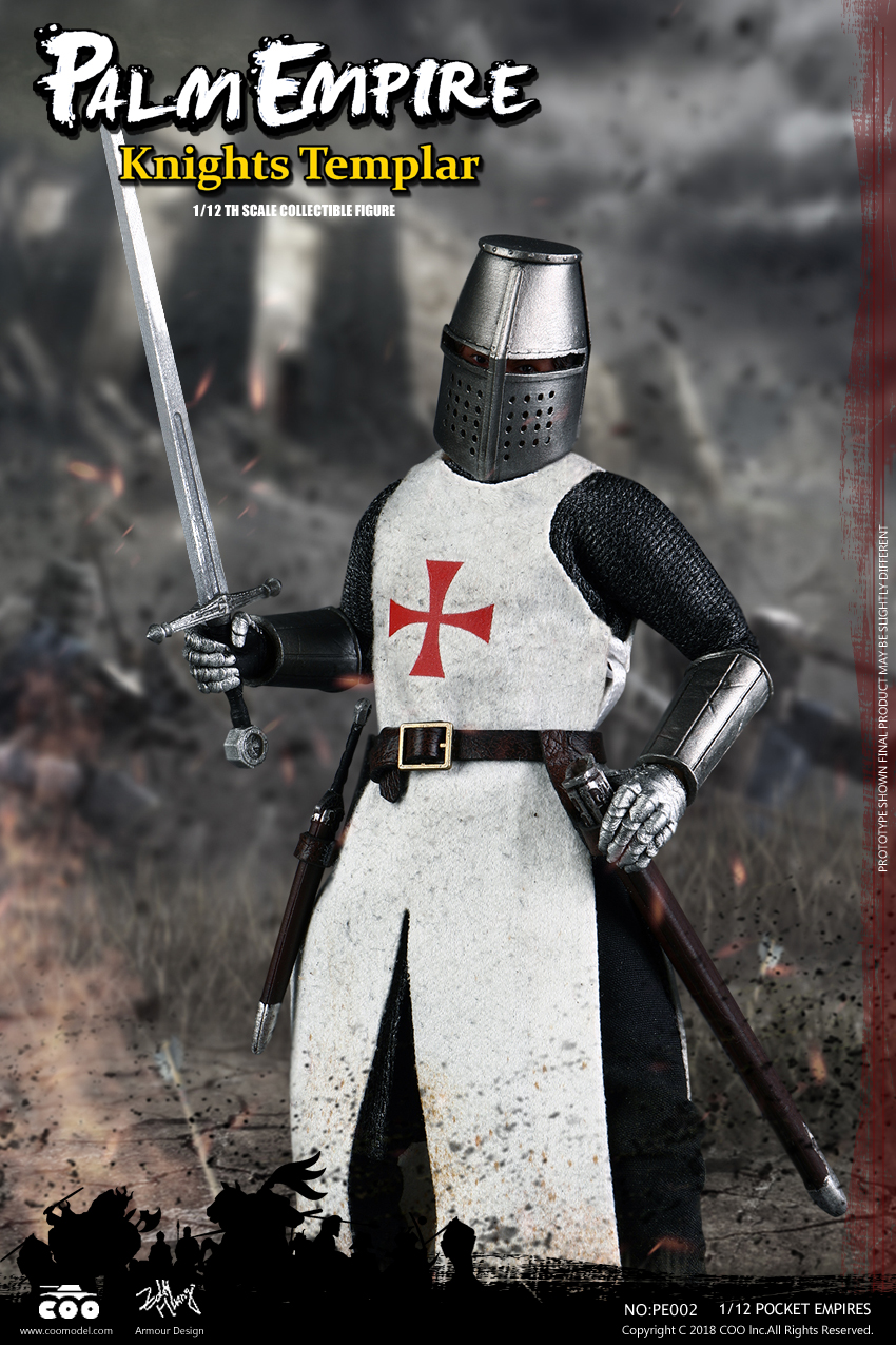 COOMODEL PE003 1/12 POCKET EMPIRES - HOSPITALLER KNIGHT