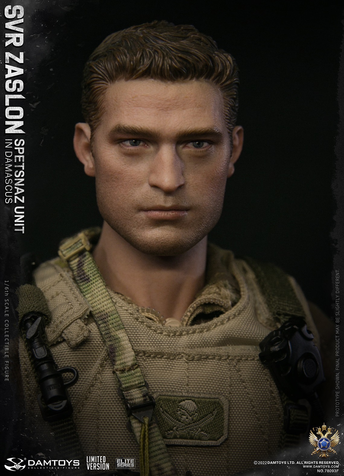 DAMTOYS 78093F 1/6 SVR ZASLON SPETSNAZ UNIT IN DAMASCUS (LIMITED VERSION)