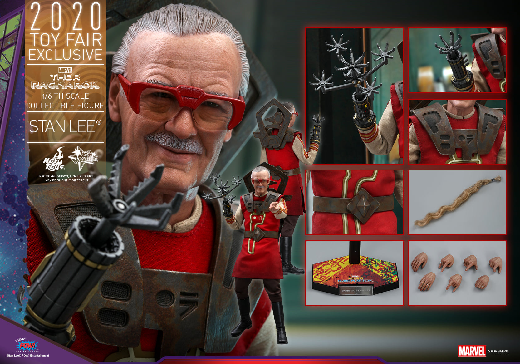 Hot Toys MMS570 THOR RAGNAROK - STAN LEE