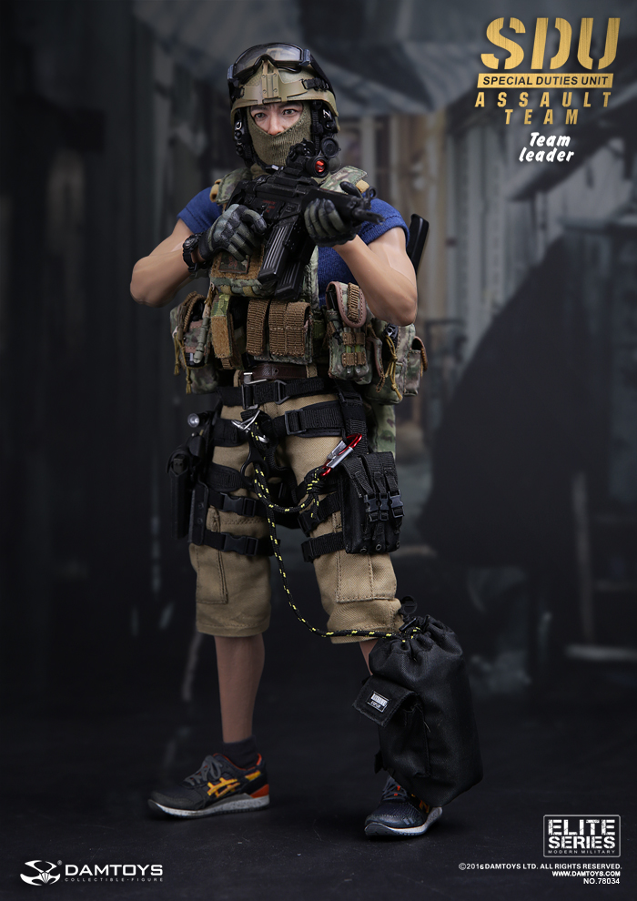 DAMTOYS No.78034 SDU (Special Duties Unit) ASSAULT TEAM - LEADER