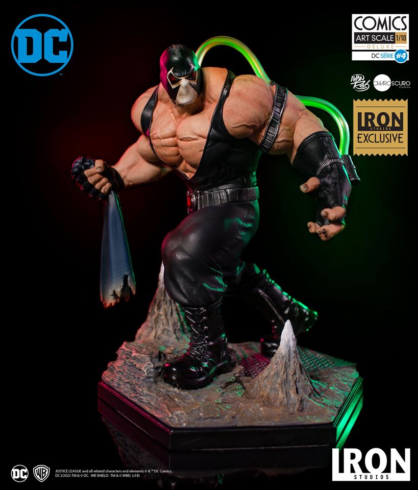 Iron Studios Deluxe Art Scale 1/10 DC Comics Series 4: por Ivan Reis - Bane (Exclusive)
