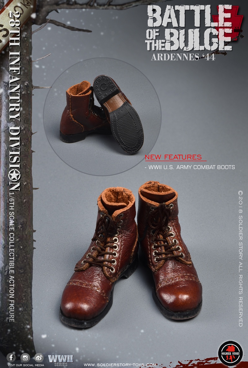 Soldier Story SS-111 WWII Series 28th Infantry Division 1/6 Battle of the Bulge - Ardennes '44