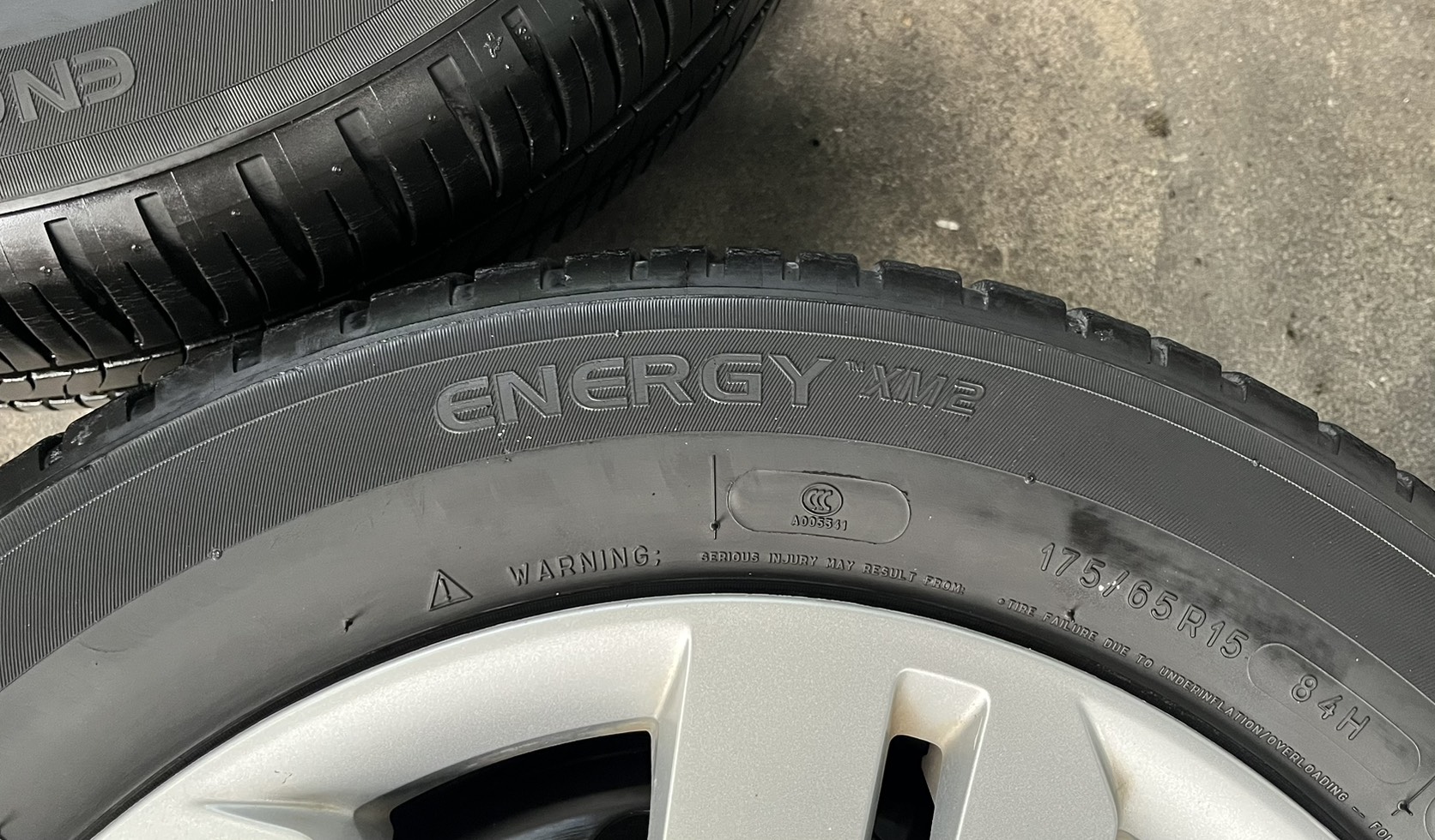 ✨ล้อกระทะ 4รู100✨Honda ขอบ 15 แถมยาง 175-65-15 Michelin ปี 20