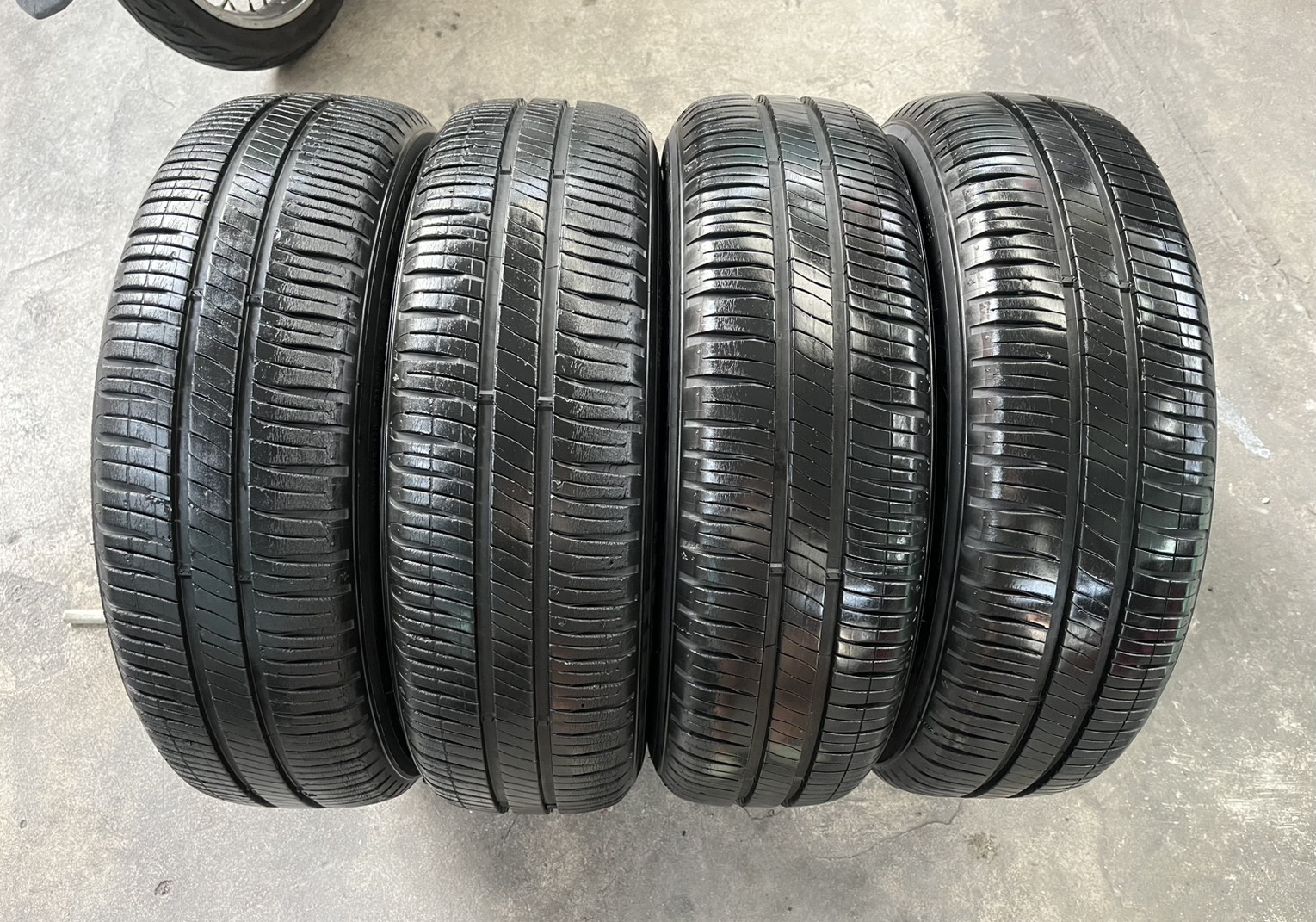 ✨ล้อกระทะ 4รู100✨Honda ขอบ 15 แถมยาง 175-65-15 Michelin ปี 20