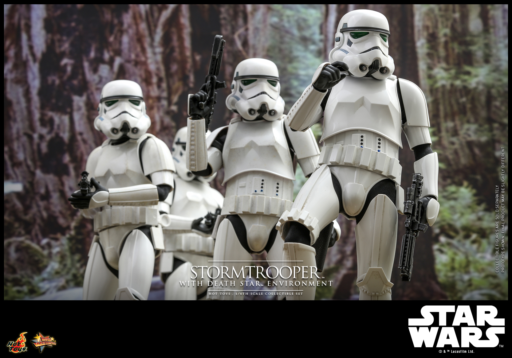 Hot Toys MMS736 Star Wars™ - Stormtrooper™ with Death Star™ Environment
