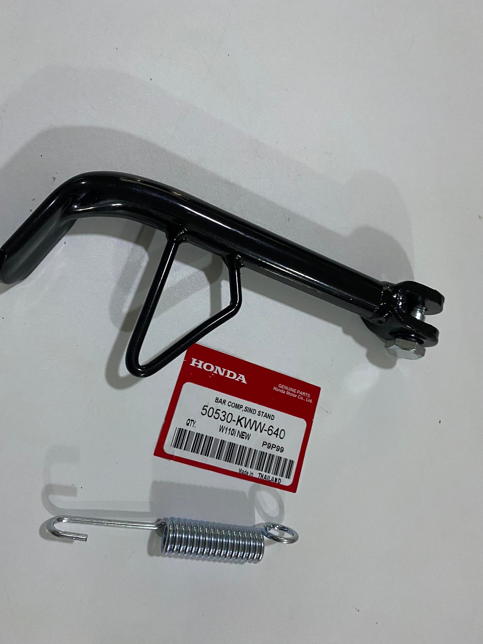 ขาตั้งข้าง+สปริงเวฟ110i new wave110i new