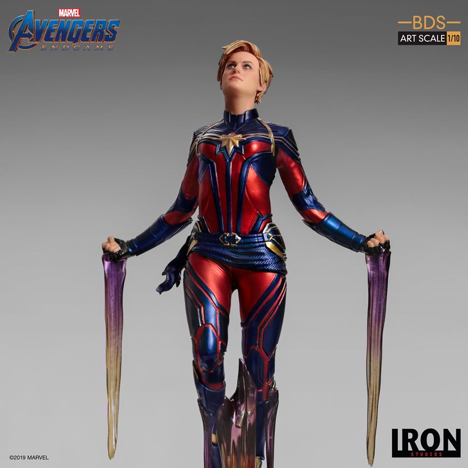 Iron Studios BDS Art Scale 1/10 Avengers: Endgame - Captain Marvel