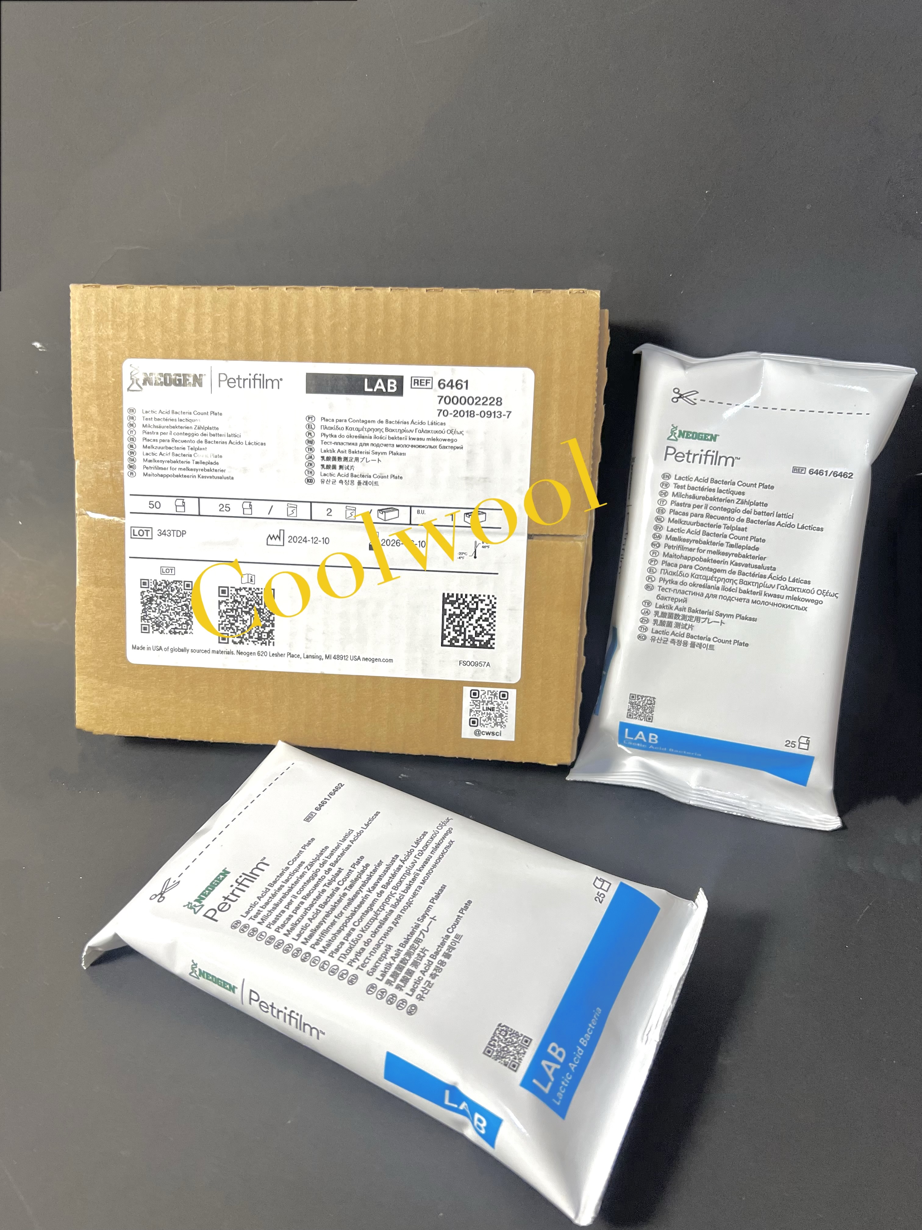 Neogen™ Petrifilm™ Lactic Acid Bacteria Count Plate(50 แผ่น/Pkg)