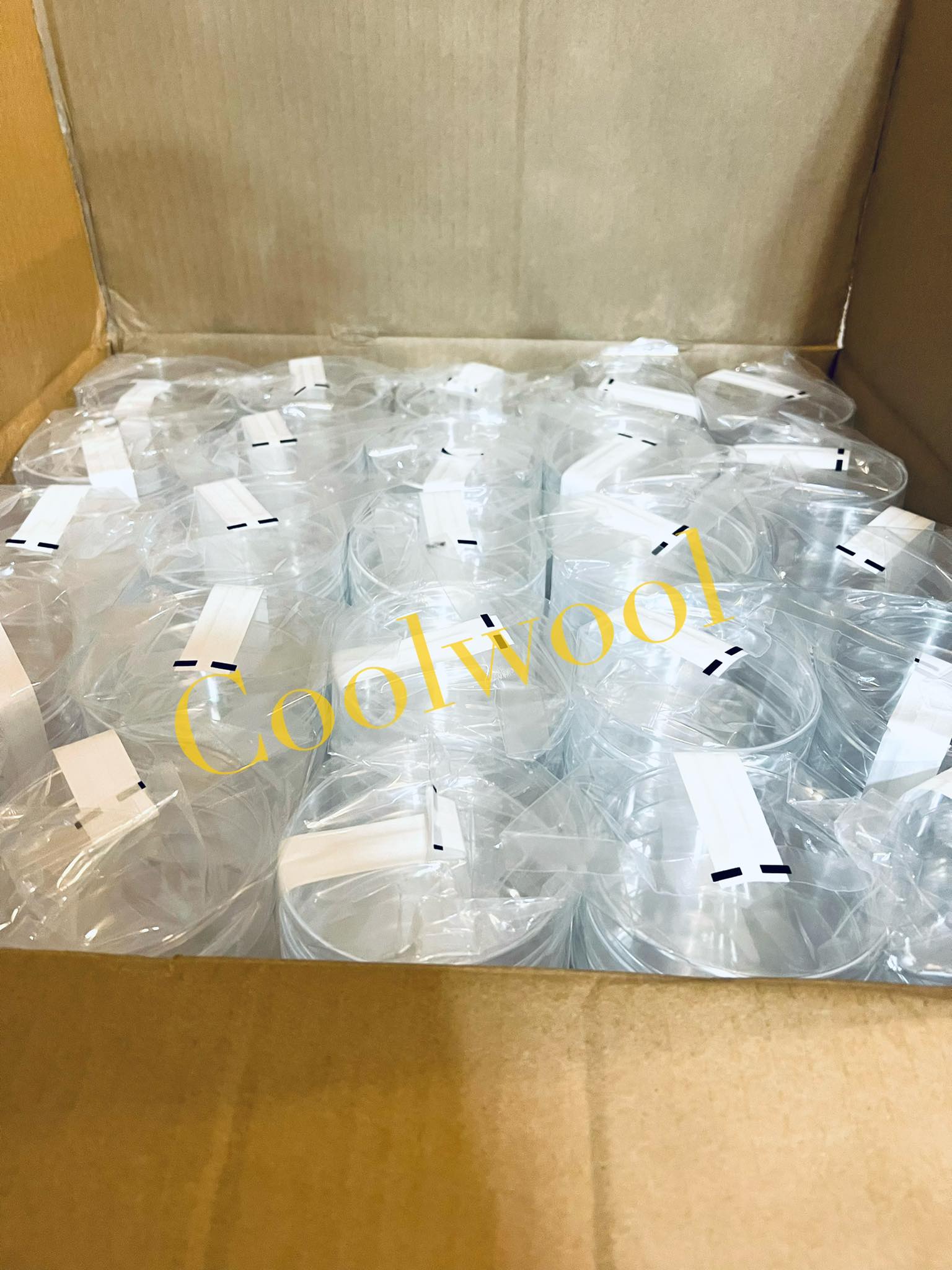 จานเพาะเลี้ยงเชื้อ พลาสติก petridish 90x15mm sterile(500 ชิ้น/ลัง)-Hycon™