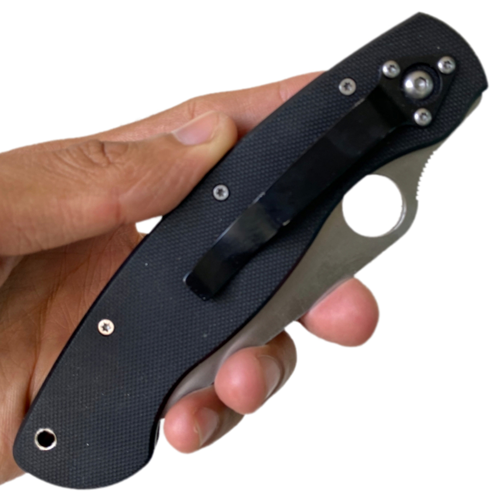มีดพับ Spyderco CPM-S30V ด้าม Satin G-10 ขนาด 9.4 นิ้ว (24 ซม.)