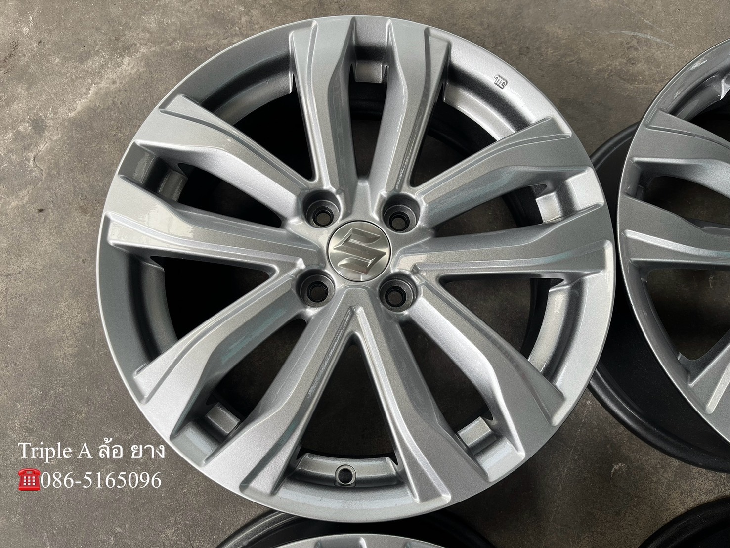 ✨ล้อแม็ก✨Suzuki Swift RX2 ขอบ 16 สีไฮเปอร์🚘ใส่กับ Suzuki Ciaz ,Swift ได้เลย