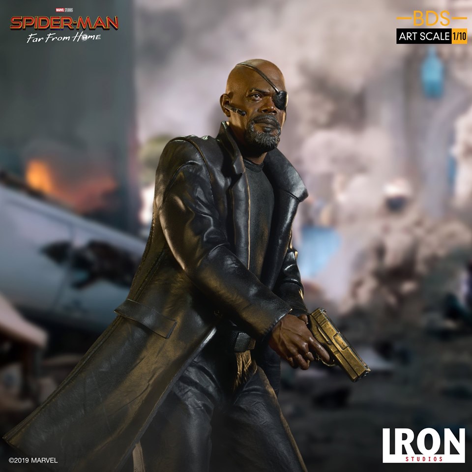 Iron Studios BDS Art Scale 1/10 Spider-Man: Far From Home - Nick Fury