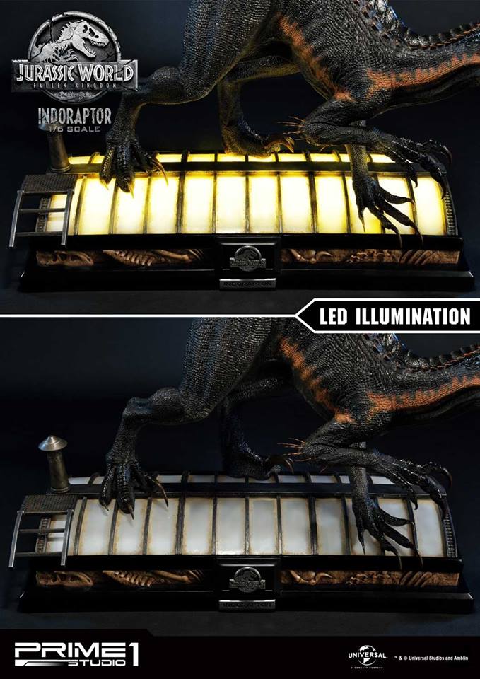 Prime 1 Studio LMCJW2-03: INDORAPTOR (JURASSIC WORLD: FALLEN KINGDOM)