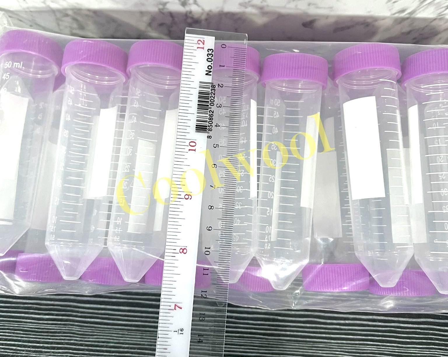 Centrifuge tube sterile 50ml (25/pkg)-Lab Medic หลอดปั่นเหวี่ยง 50 ml