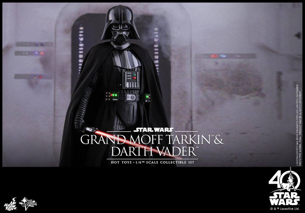 Hot Toys MMS434 STAR WARS: EPISODE IV A NEW HOPE - GRAND MOFF TARKIN & DARTH VADER