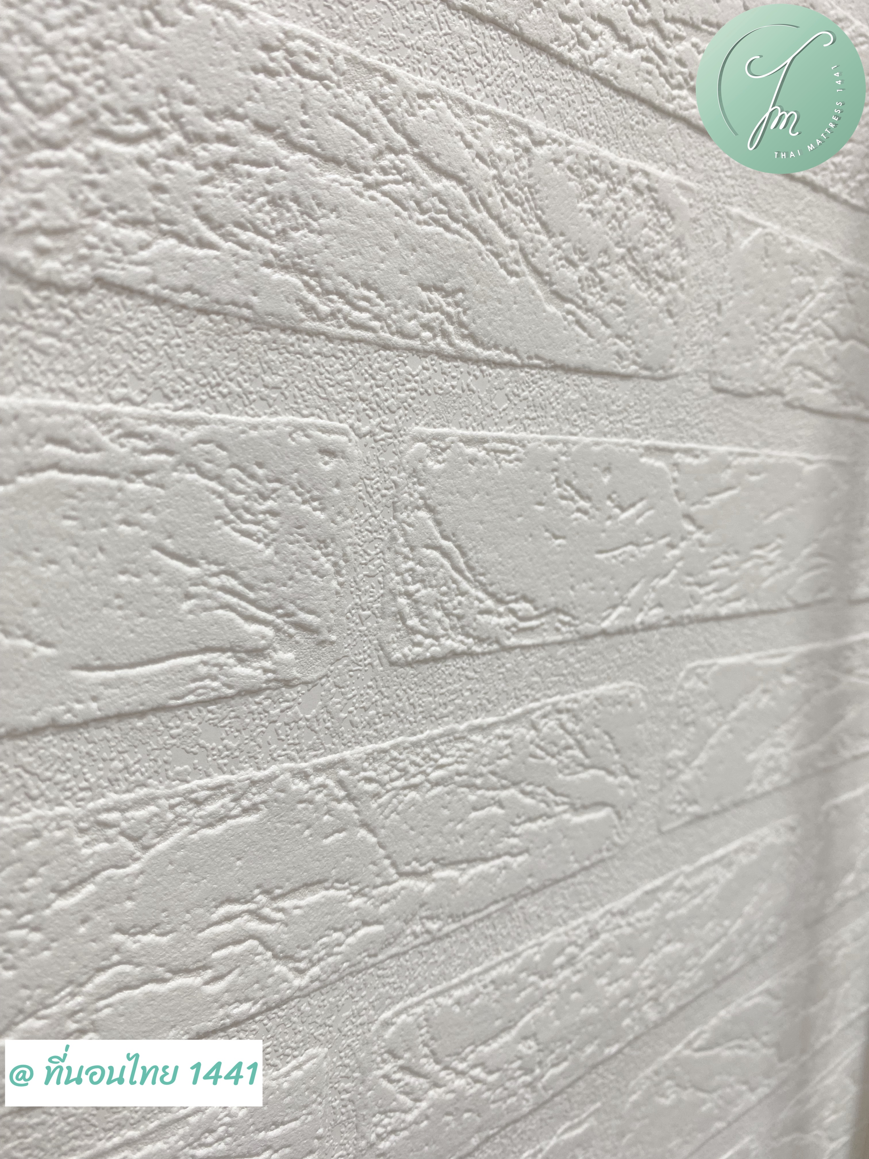 วอลเปเปอร์โฟม "ชนิดม้วน" ลายอิฐ แบบหนา ม้วนละ 5 ตรม.