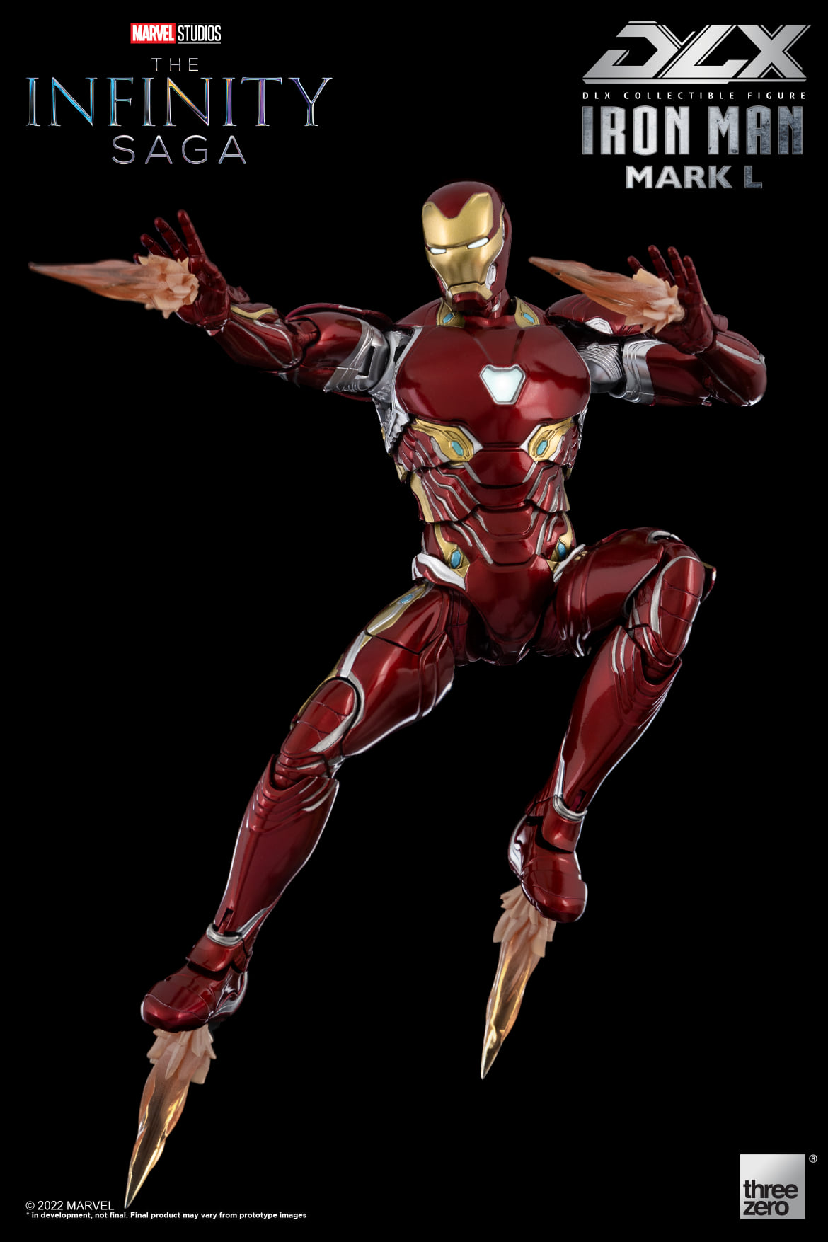 threezero 3Z02490C0 DLX The Infinity Saga - Iron Man Mark L (MK.50)