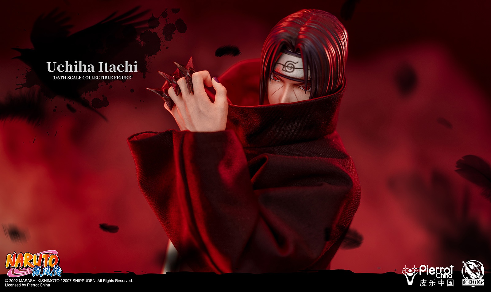 ROCKETTOYS ROC-003 1/6 NARUTO - UCHIHA ITACHI
