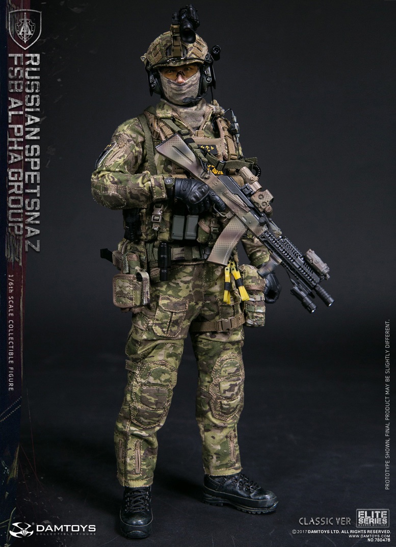 DAMTOYS 78047A RUSSIAN SPETSNAZ - FSB ALPHA GROUP (LUXURY VER)