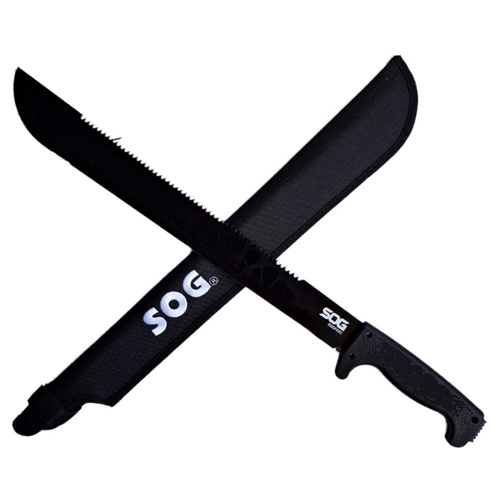 มีดเดินป่า มีดมาเชเต้ SOG SOGfari Machete ยาว 24 นิ้ว (ุ61 ซม.) พร้อมซองผ้าไนล่อนสำหรับเก็บมีด