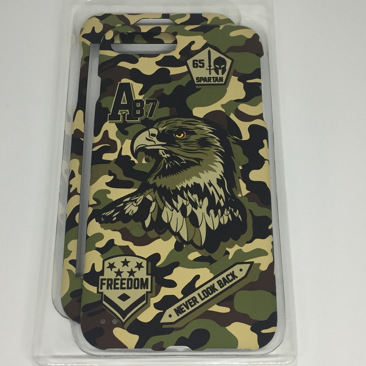 เคสคูทิส(Kutis)ไอโฟน7พลัส,8พลัส(ลายพรางเหยี่ยว)มาใหม่ เคสประกบหน้า-หลัง เคสเรืองแสง เคสลายวินเทจ ร้านSuperhero Klongthom