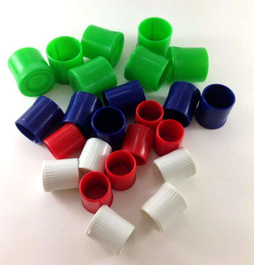 Test Tube Cap, ฝาปิดหลอดทดลอง(100ชิ้น/pkg)
