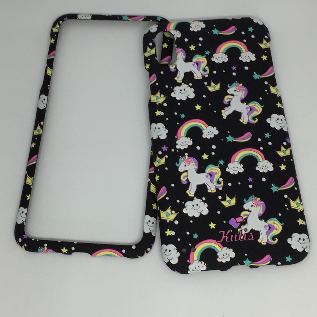 เคสคูทิส (Kutis) ไอโฟนXSMAX(ลาายม้าโพนี่สีดำ)