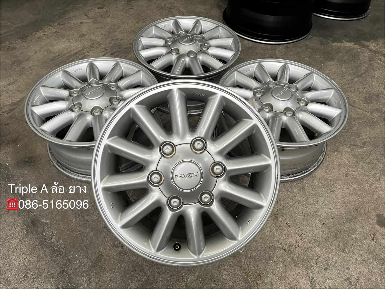 ✨ล้อแม็ก 6รู139✨ISUZU D-Max ขอบ 15💖