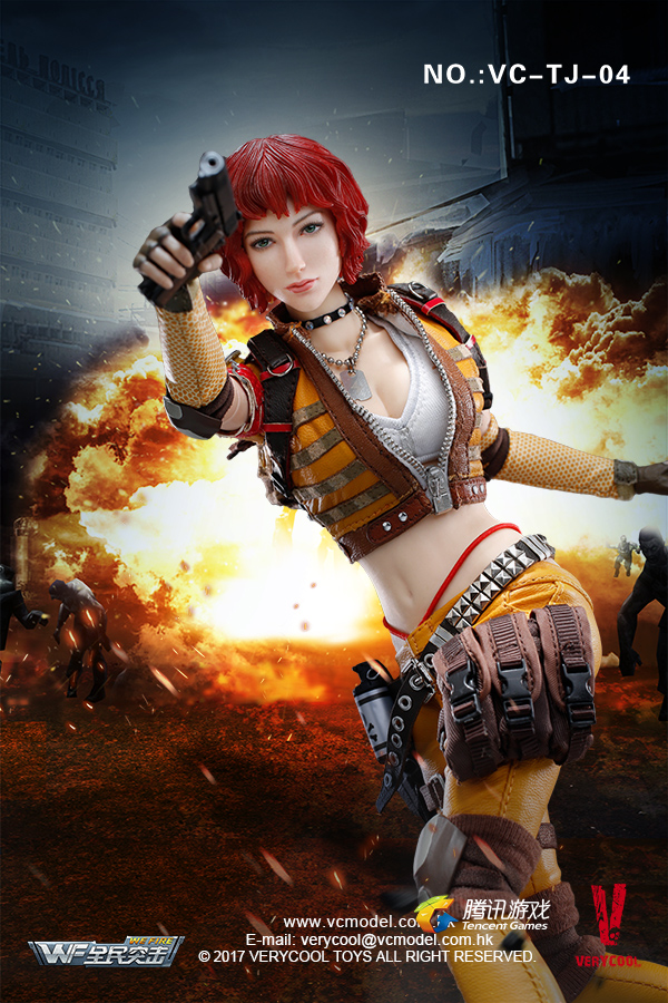 VERYCOOL VC-TJ-04 Wefire Of Tencent Game Fourth Bomb: Female Mercenary - Heart King