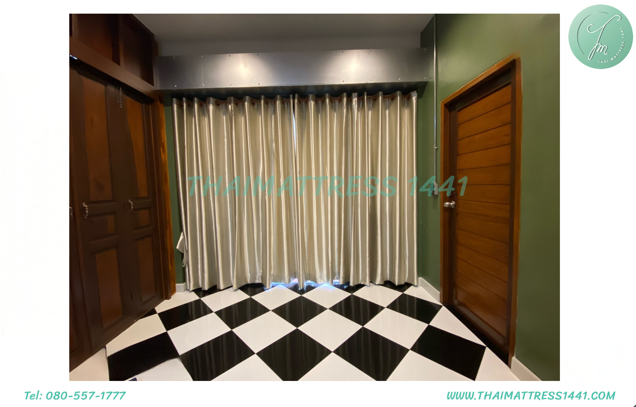 ผ้าม่านตาไก่ กันแสง UV สำหรับบ้านและคอนโด - Eyelet Curtain with sunblock and UV Protection