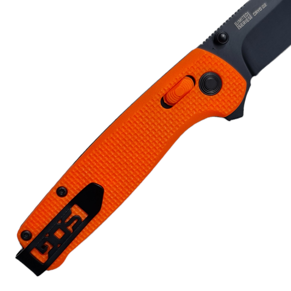 มีดพับ SOG Terminus XR Limited Series CRYO D2 ขนาด 7 นิ้ว (18 ซม.) สีส้ม