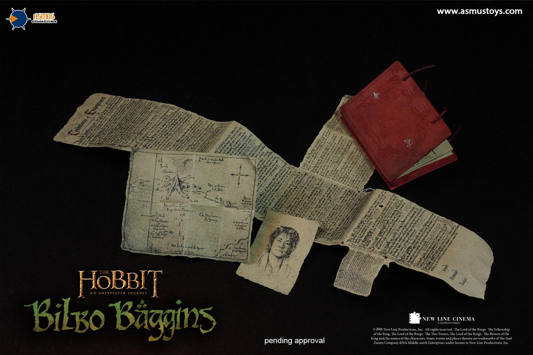 Asmus Toys HOBT07 The HOBBIT: The Battle of the Five Armies - Bilbo Baggins