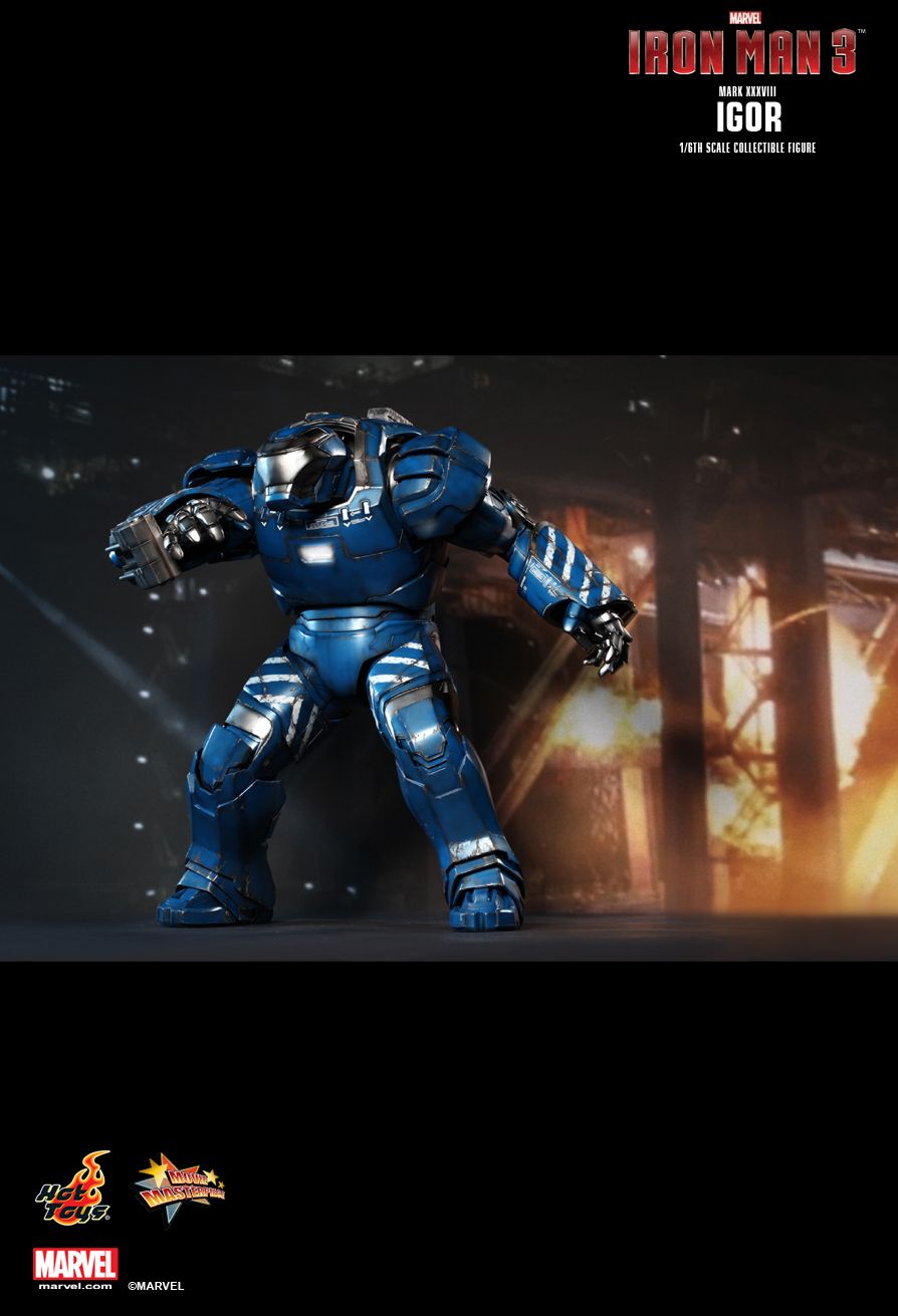 Hot Toys MMS215 IRON MAN 3 - IGOR (MARK XXXVIII)